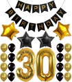 輝くお祝いの50th誕生日パーティーデコレーションキット50吊り下げ渦巻き