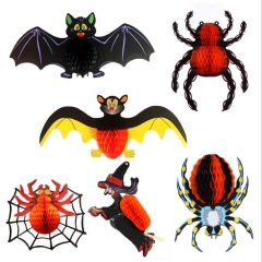 Halloween Decorations Kit Spider Bats