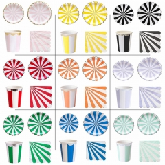Party Supplies Set Disposable Tableware